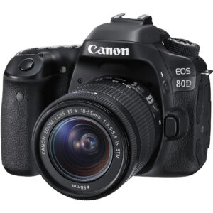 Canon 80D with 18mm–55mm Zoom Lens – Unleash Cinematic Precision