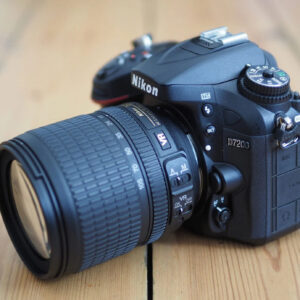 Nikon D7200 with 28mm–140mm Zoom Lens and 50mm Lens